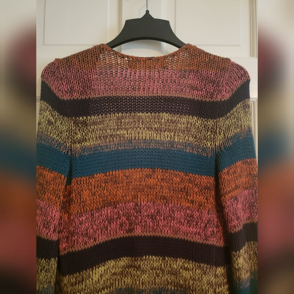 Sparrow Anthro Multi-Color Cardigan S - Picture 8 of 9